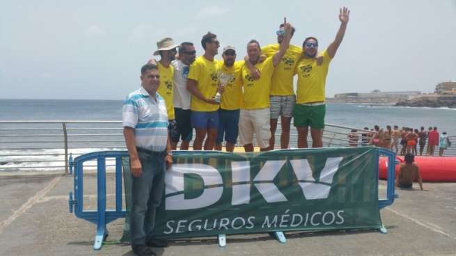 El concejal de Deportes, Diego Ojeda, participó en la entrega de trofeos (Foto TA)