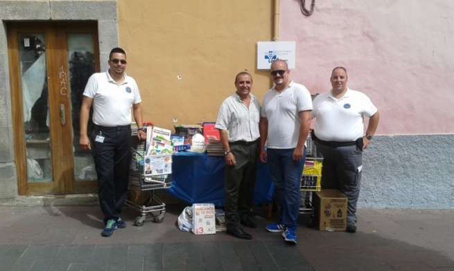 La campaña se desarrolló días atrás en la zona comercial de Los Llanos (Foto TA)
