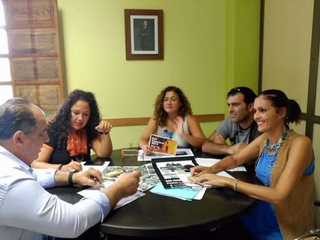 Momento de la reunión de este jueves (Foto TA)