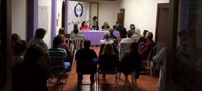 Un momento del encuentro (Foto TA)