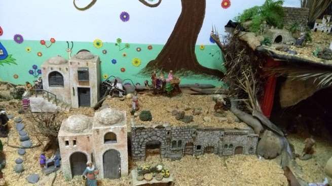 Vista parcial del nacimiento (Foto TA)