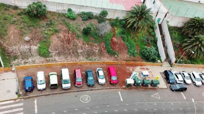 Imagen de denuncia enviada por vecinos de la primera fase (Foto TA)