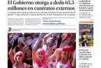 Portada de los principales periódicos de Canarias y de España (Foto TA)