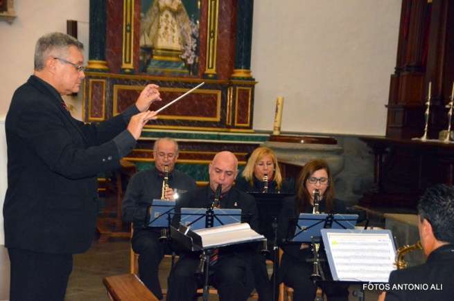 Momento del concierto de anoche en la Iglesia de San Gregorio (Foto TA)