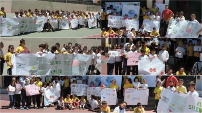 Acto celebrado este miércoles en el CEIP María Suárez de Fiol (Foto TA)