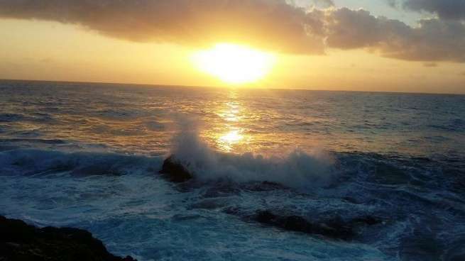 Imagen captada por Gumersindo Hernández este miércoles a primera hora del día 