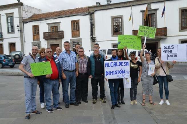 Simpatizantes y miembros de Juntos por Canarias (Foto TA)