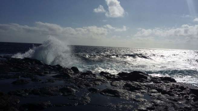 Panorámica de la costa de La Garita (Foto Gumersindo Hernández)