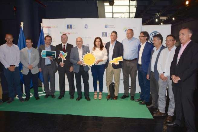 Carmen Hernández participó este miércoles en los actos de la Semana Europea de la Energía Sostenible (Foto TA)