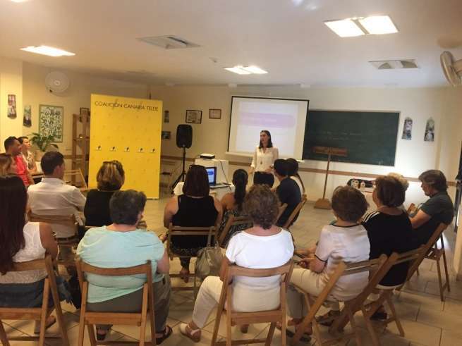 Imagen de la segunda jornada de la Escuela de Verano de CC Telde (Foto TA)