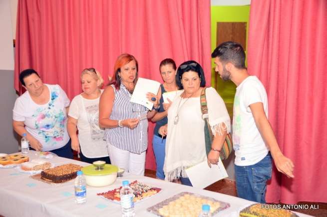 Momento del animado concurso de este lunes (Foto Antonio Alí)