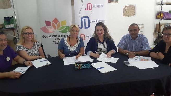 La firma tuvo lugar el pasado jueves en Telde (Foto TA)