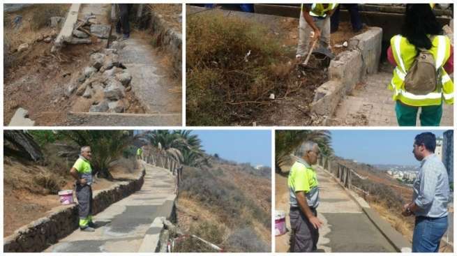 Antes y después de las obras (Foto TA)
