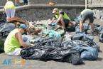 Limpieza acometida el pasado sábado en la playa de La Restinga (Foto 1-15 Asociación Fotográfica 1punto4) (Foto 16-20 Greenpeace Canarias) 