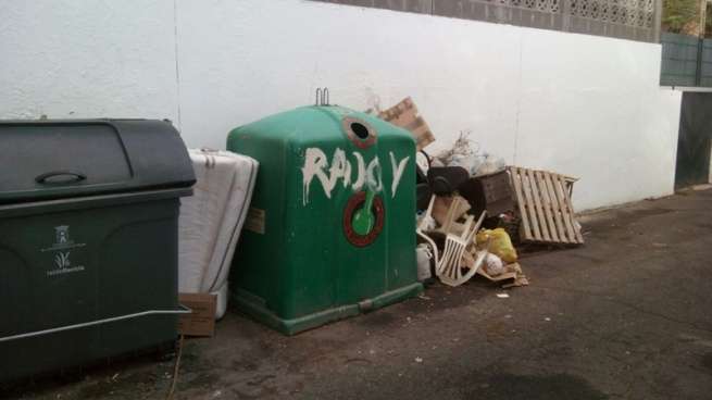 Basura acumulada en San Francisco (Foto TA)
