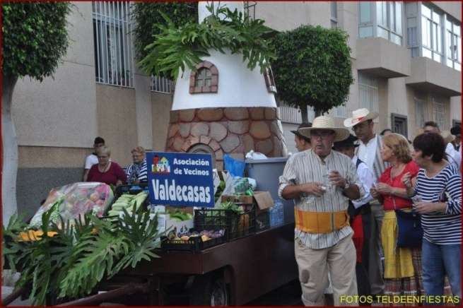 Una de las carretas de la romería (Foto Teldeenfiestas)