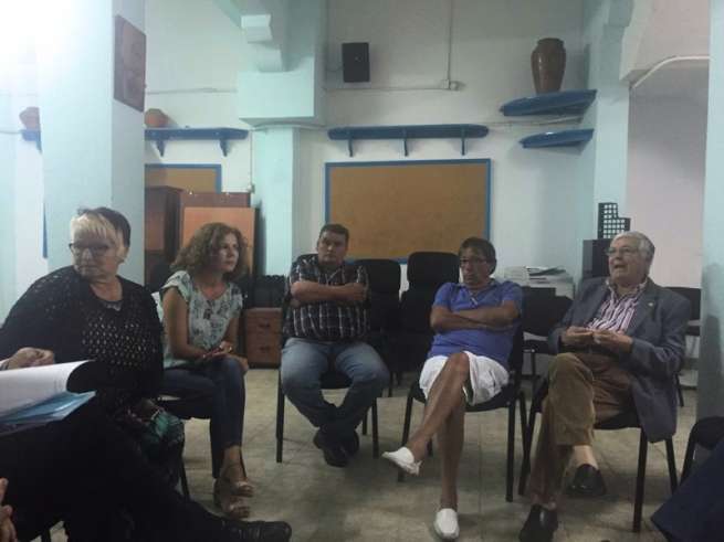 Imagen de la cita de la populares teldenses de esta tarde (Foto TA)