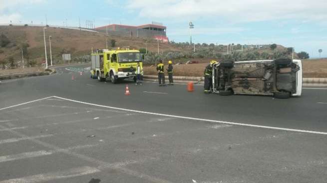 Imagen del coche involucrado en el accidente (Foto TA)