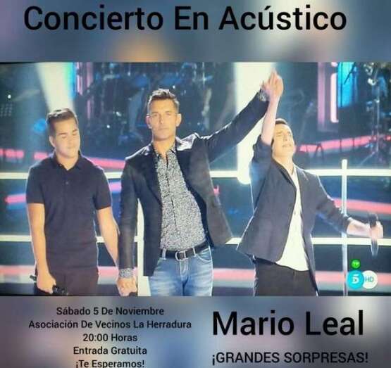 Cartel del concierto (Foto TA)