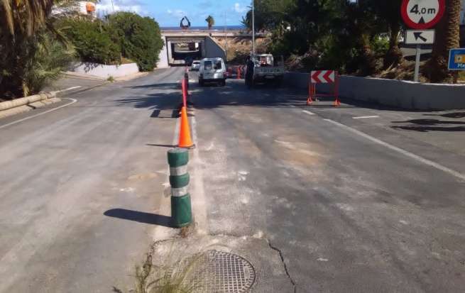 Arqueta donde se produjo el vertido (Foto TA)