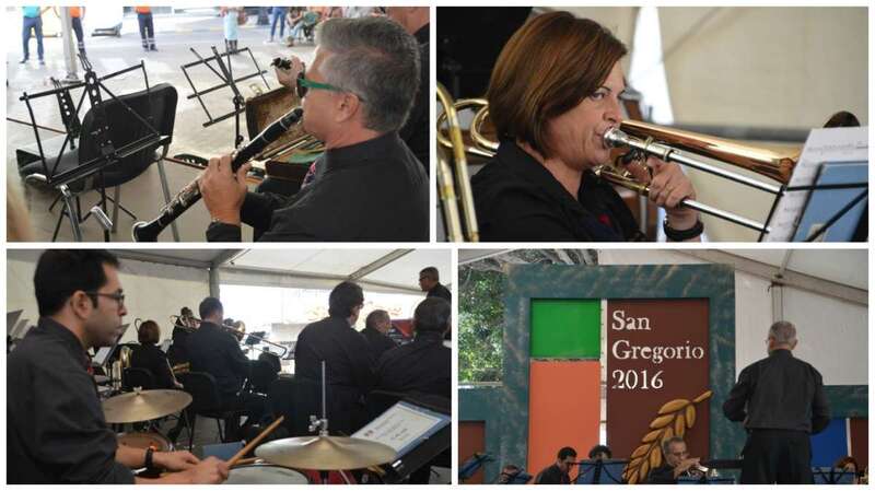 El concierto comenzó poco después del mediodía bajo la carpa instalada en Los Llanos (Foto TA)