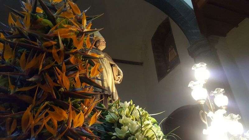Trono de San Gregorio Taumaturgo (Foto Francisco Javier Santana)