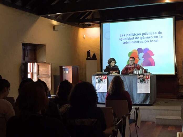 Imagen de la jornada institucional celebrada esta mañana en la Casa-Museo (Foto TA)