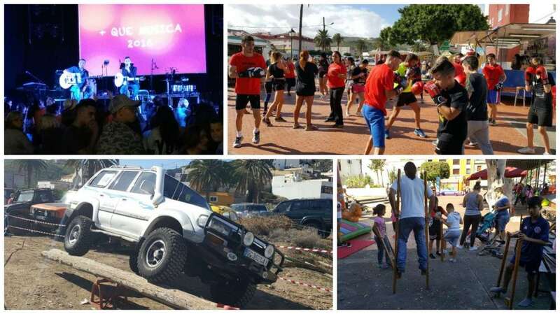 Este domingo hubo exhibiciones de trial 4x4 y boxeo y actividades para niños y perros (Foto TA)