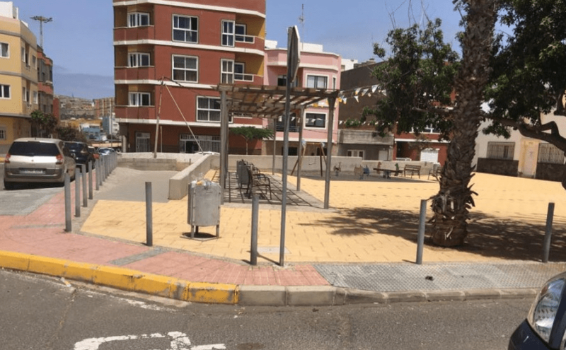 Imagen de archivo de la plaza de Clavellinas (Foto TA)