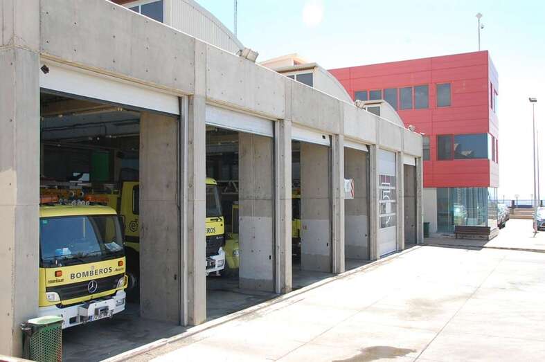 Parque de bomberos de Telde (Foto TA)