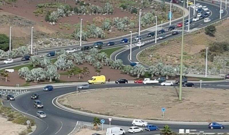 Varios vehículos se vieron involucrados en el accidente (Foto TA)