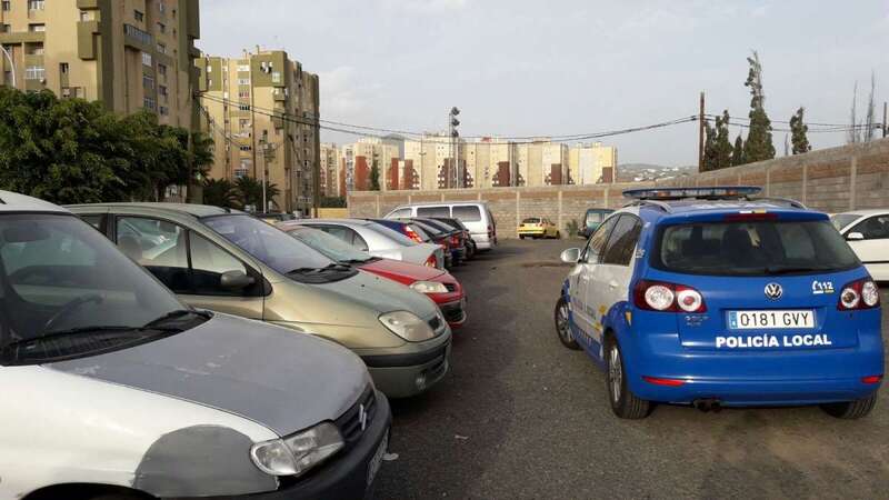Vehículo de la Policía Local (Foto TA)
