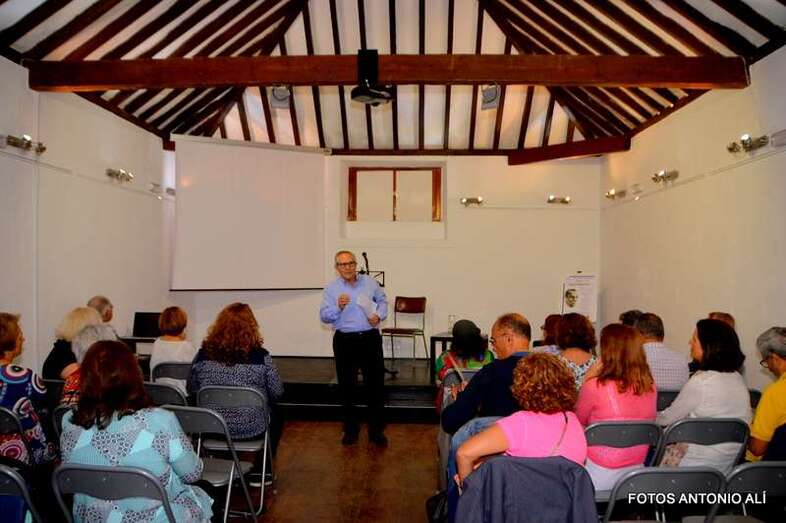 Momento del homenaje de anoche en el Círculo Cultural de Telde (Foto Antonio Alí)