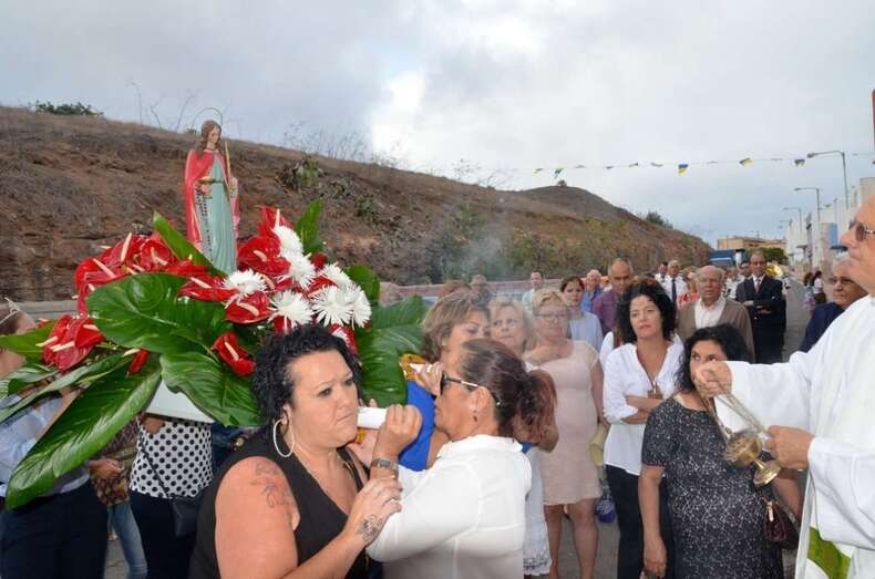 Procesión de Hoya Aguedita (Foto Francisco Javier Santana)