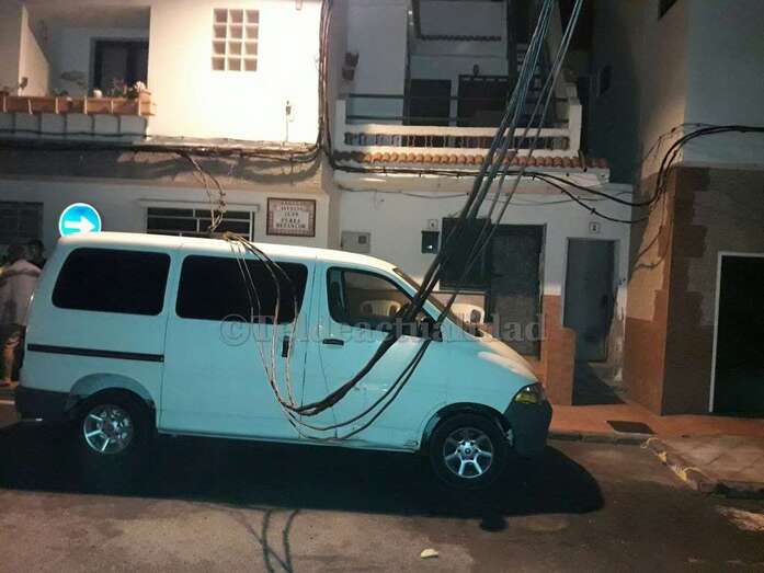 El suceso se produjo a primera hora de la madrugada de este lunes (Foto TA)