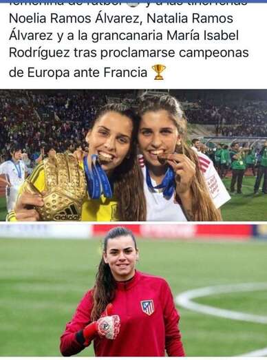 Felicitación de la Dirección General de Deportes en las redes sociales (Foto TA)