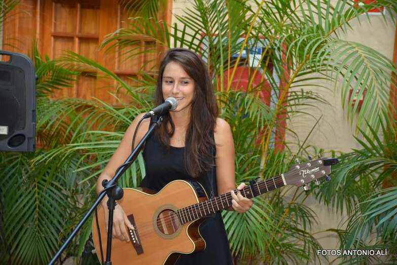 Un momento de concierto de este viernes en la Casa-Museo León y Castillo (Foto Antonio Alí)