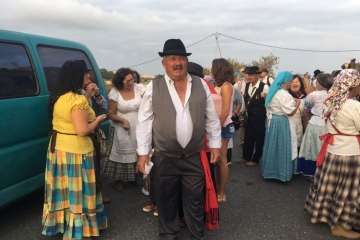 Romería popular de El Caracol de este sábado (Foto TA)