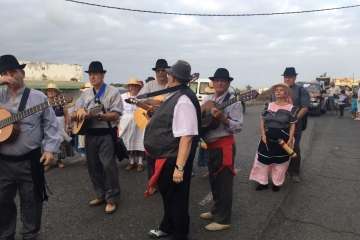 Romería popular de El Caracol de este sábado (Foto TA)