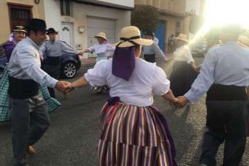 Romería popular de El Caracol de este sábado (Foto TA)