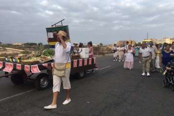 Romería popular de El Caracol de este sábado (Foto TA)