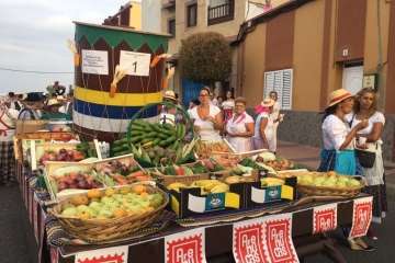 Romería popular de El Caracol de este sábado (Foto TA)