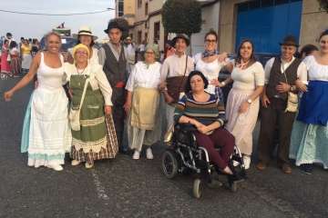 Romería popular de El Caracol de este sábado (Foto TA)