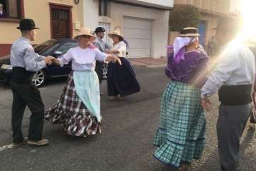 Romería popular de El Caracol de este sábado (Foto TA)
