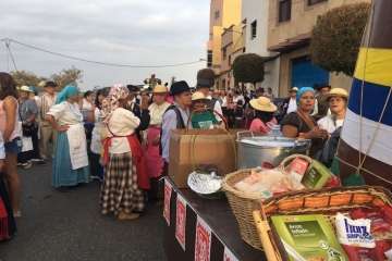 Romería popular de El Caracol de este sábado (Foto TA)