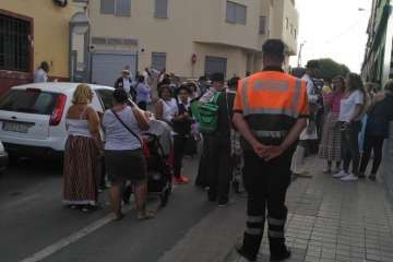 Romería popular de El Caracol de este sábado (Foto TA)