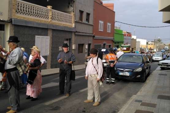 Romería popular de El Caracol de este sábado (Foto TA)
