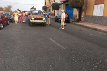 Romería popular de El Caracol de este sábado (Foto TA)