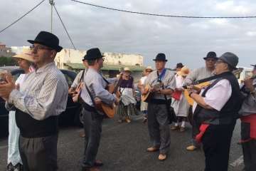 Romería popular de El Caracol de este sábado (Foto TA)