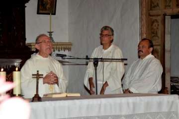 El santo de Asís se pasea por las calles de San Francisco-Telde (Foto Francisco Javier Santana)